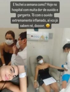 Lexa foi parar em hospital (Foto: Reprodução / Instagram)