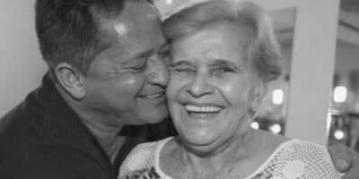 Morre dona Carmem, mãe do cantor Leonaro (Foto: Reprodução/ Instagram / Montagem HoraDoBenefício)