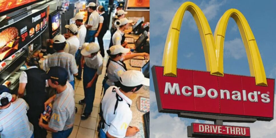 Colaboradores do McDonald’s (Foto: Reprodução / Internet)