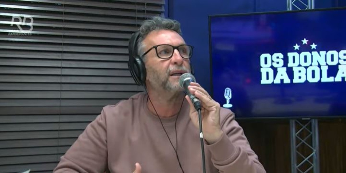 O Craque Neto na rádio Bandeirantes 