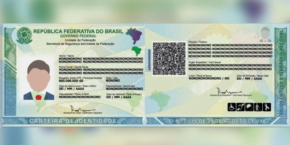 Nova carteira de identidade já é emitida em 12 estados (Foto: Divulgação)