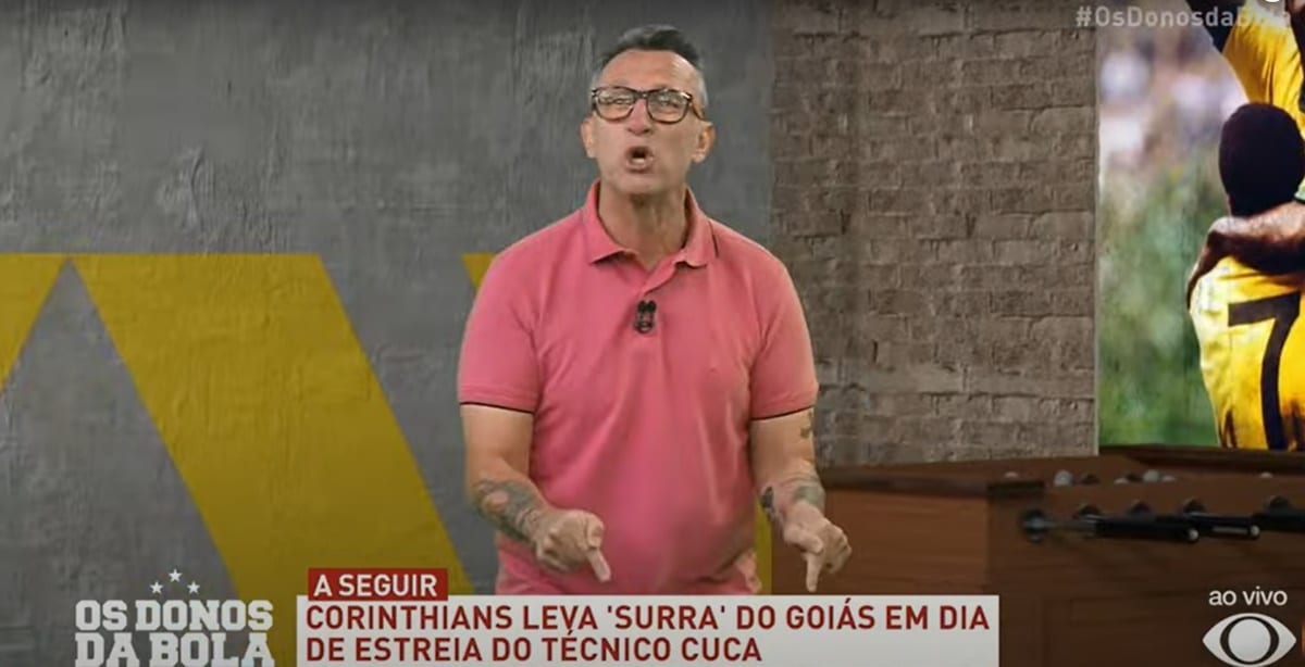 Neto critica o Corinthians ao vivo 