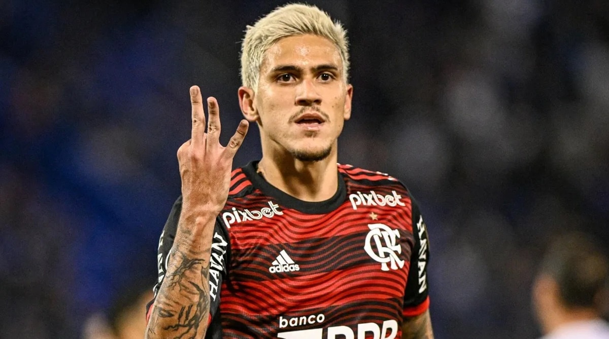 O artilheiro do Flamengo, Pedro Guilherme