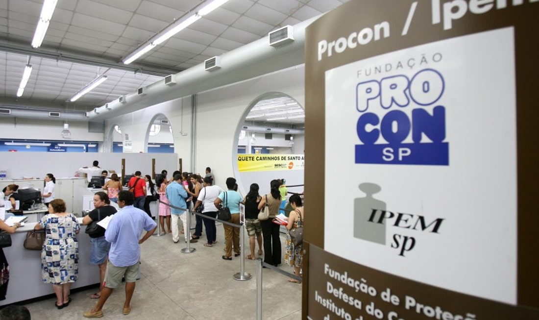 Filial do Procon, em São Paulo (Foto: Reprodução/ Internet)