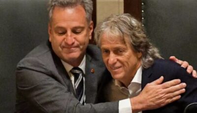 Imagem do post “Não deu certo quando saiu daqui”, dispara Landim à torcida do Flamengo que ‘endeusa’ Jorge Jesus