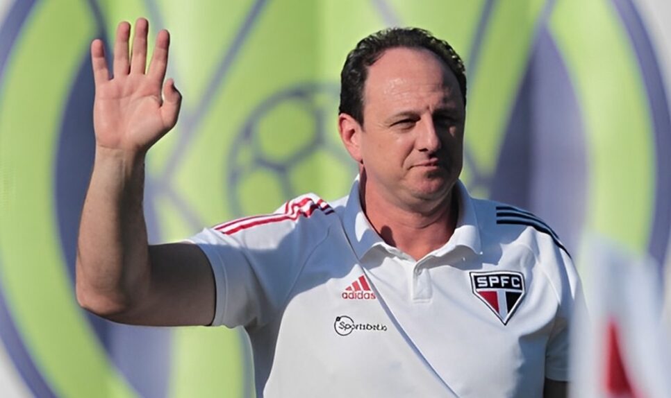 Rogério Ceni foi técnico do São Paulo (Foto: Reprodução/ Rubens Chiri/ SPFC)