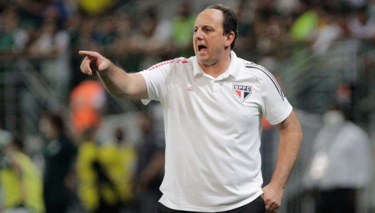 O técnico do São Paulo, Rogério Ceni 