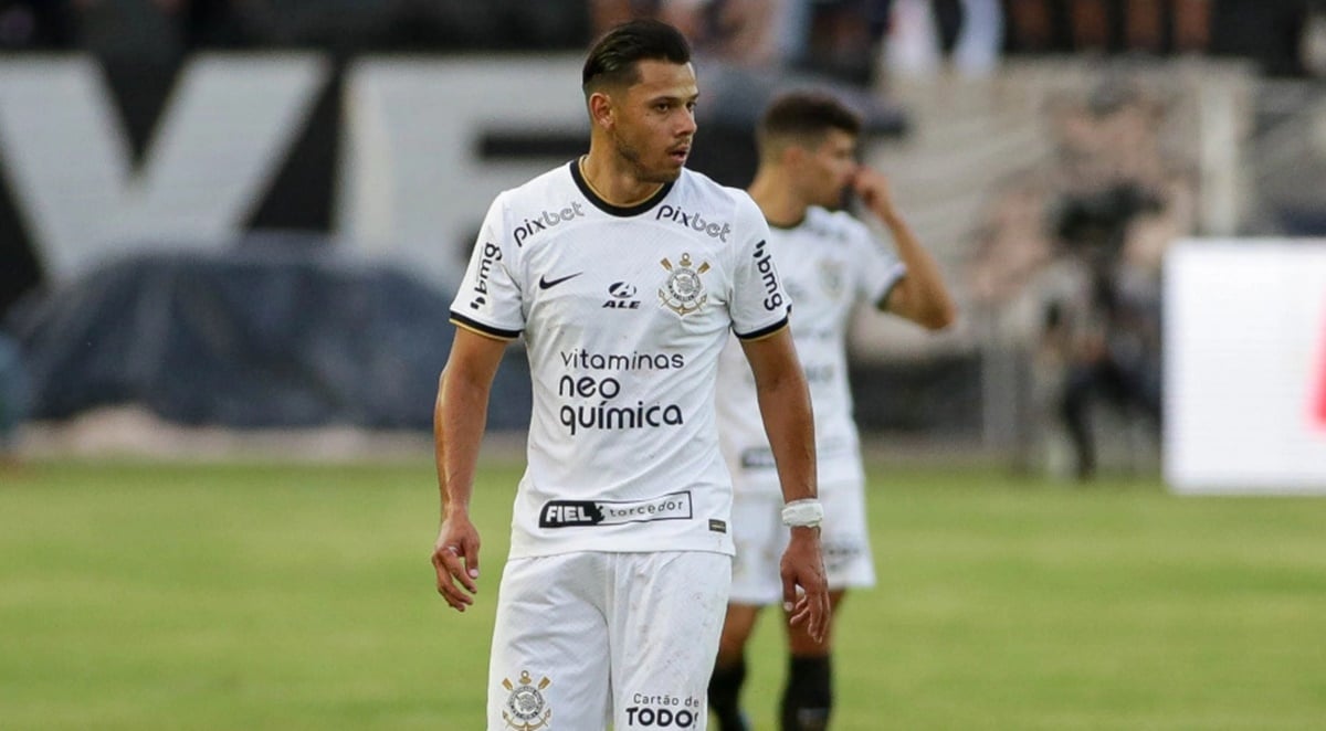 Romero em sua volta ao Corinthians