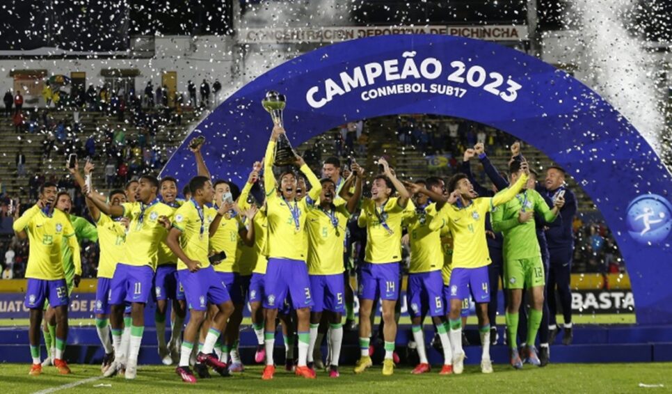 Seleção Brasileira Sub 17 é Campeão Sul-Americano pela 13ª vez