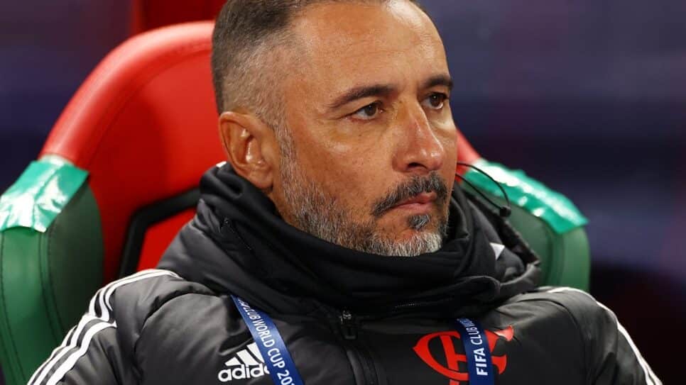 O técnico, Vítor Pereira perde todos os títulos no Flamengo em 2023 (Foto: Reprodução)