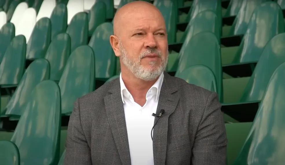 Zago, novo técnico do Coritiba, falou sobre mau momento do clube (Foto: Reprodução)