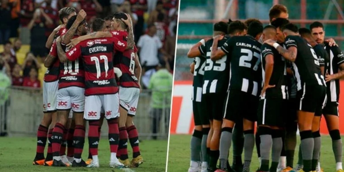 Botafogo e Vasco se enfrentaram no fim de semana (Foto Armando Paiva/LANCE!; Vítor Silva/ BFR)