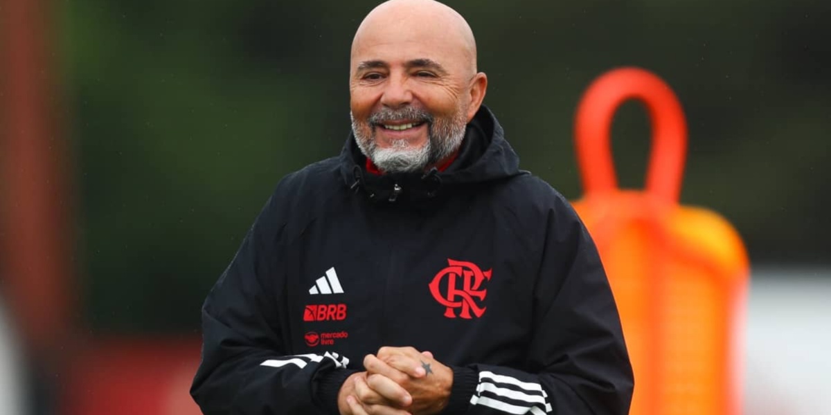 Sampaoli técnico do Flamengo (Imagem Reprodução Internet)