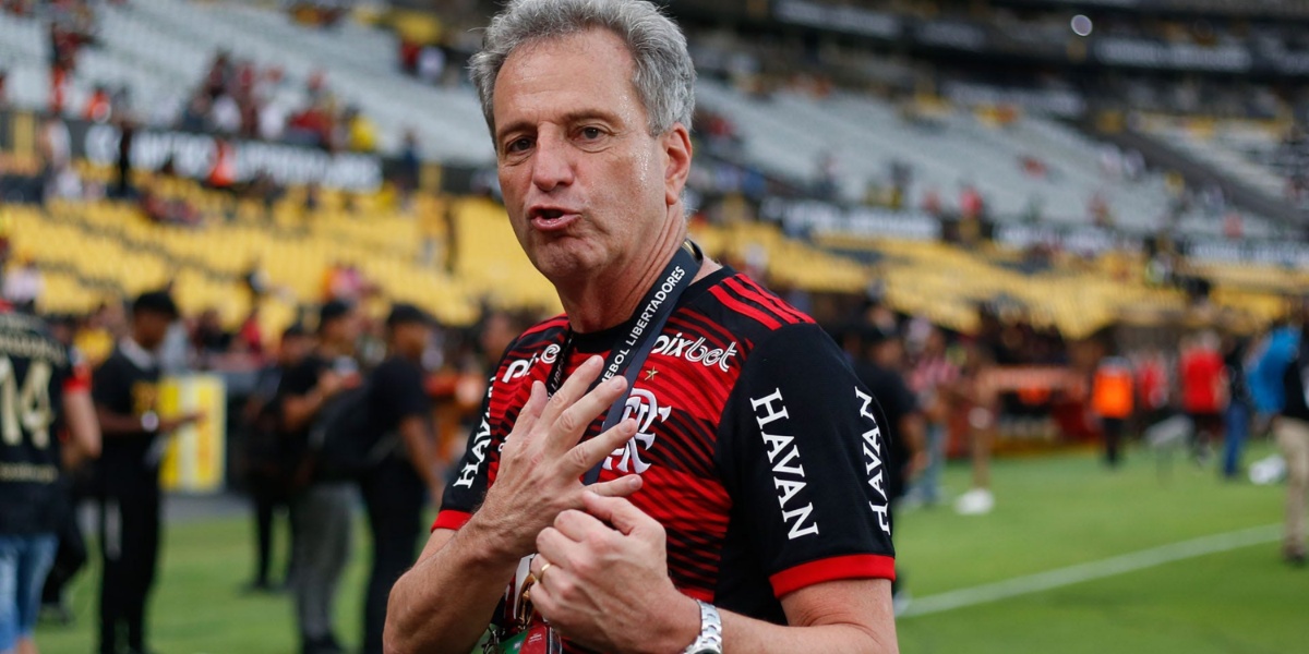 O presidente do clube de futebol estuda novas demissões (Foto: Gilvan de Souza/ Flamengo)