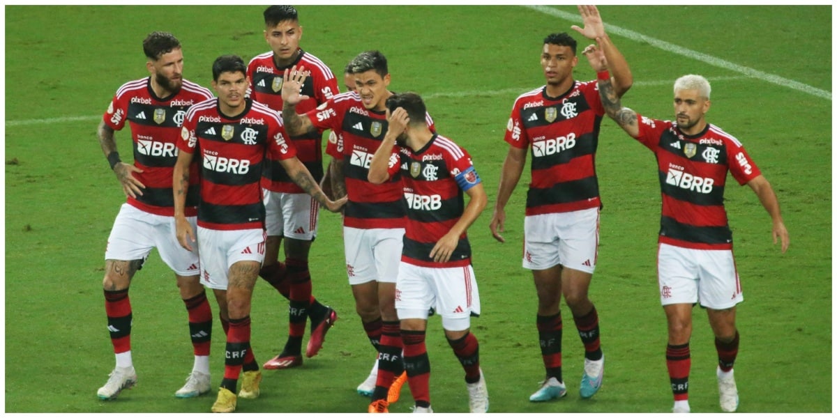 Flamengo vence o Bahia por 3x2 em partida do Brasileirão (Imagem Reprodução Internet)