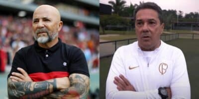 Sampaoli surpreende ao falar do time de Vanderlei Luxemburgo (Imagem Reprodução Internet)