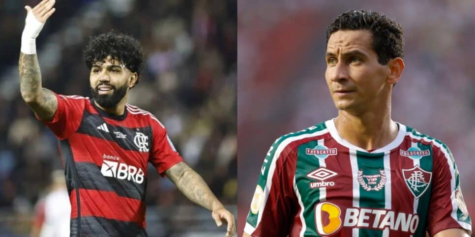 Lance polêmico entre Gabigol e Ganso causa revolta de torcedores (Imagem Reprodução Internet)