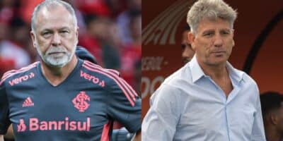 Técnicos de Grêmio e Internacional sofrem com pressão por clássico (Imagem Reprodução Internet)