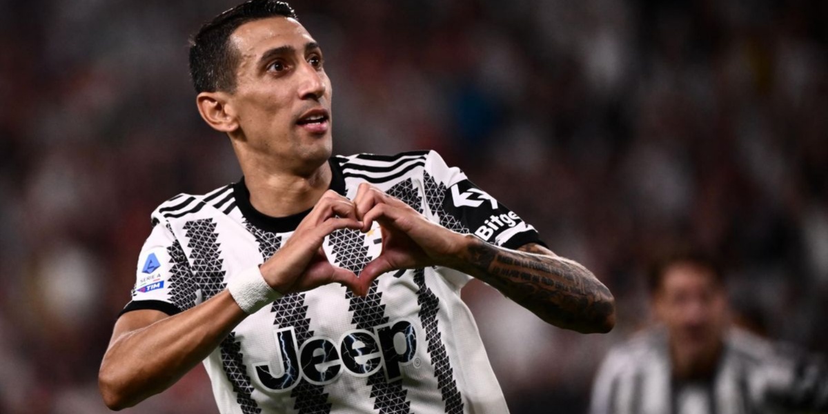 Di María pode fechar com time brasileiro após saída da Juventus (Imagem Reprodução Internet)