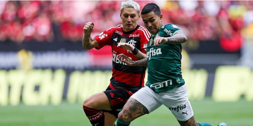 Flamengo e Palmeiras lideram o ranking de receitas em 2022 (Imagem Reprodução Internet)