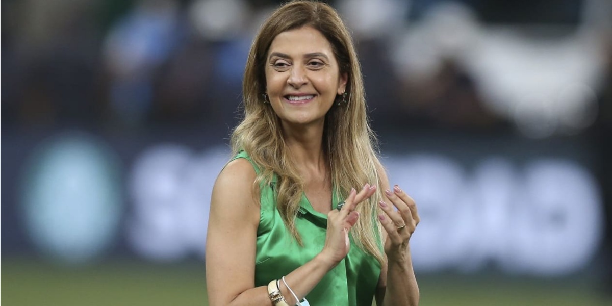 Leila Pereira, Presidente do Palmeiras (Imagem Reprodução Internet)