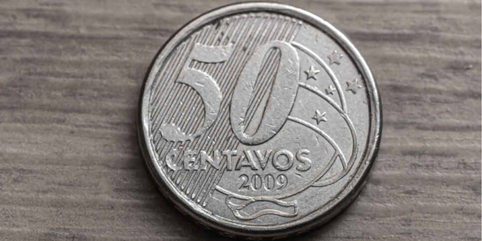 ATENÇÃO: Moeda de 50 centavos que você pode ter em casa pode valer até R$5 mil