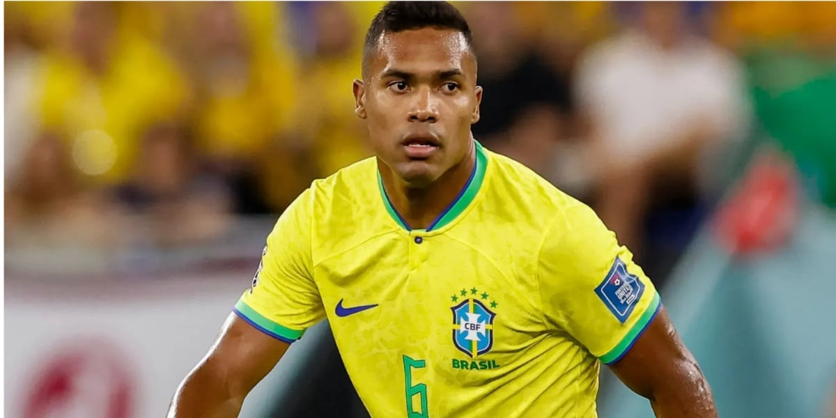 Alex Sandro, lateral-esquerda da Seleção Brasileira (Foto: Reprodução/ CBF/ Internet)