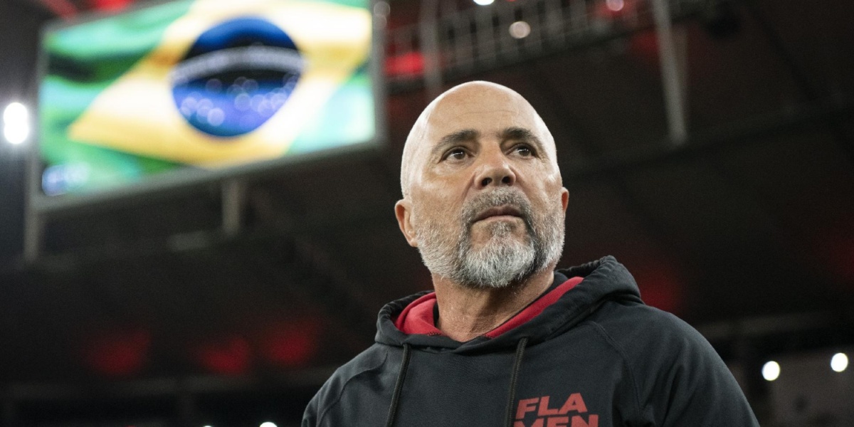 Sampaoli, técnico do Flamengo 