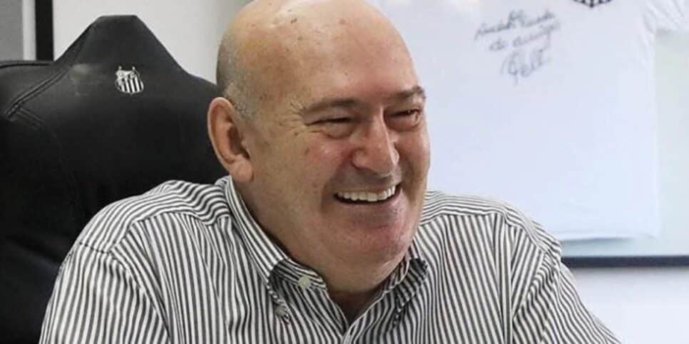 Andres Rueda, Presidente do Santos (Imagem Reprodução Internet)