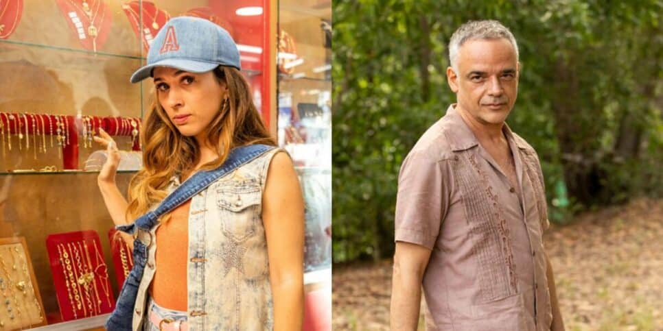 Anely e Andrade em Terra e Paixão (Foto: Reprodução / Globo)