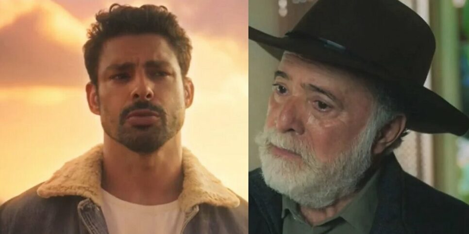 Terra e Paixão: Caio anúncia guerra contra Antônio (Foto: Reprodução)
