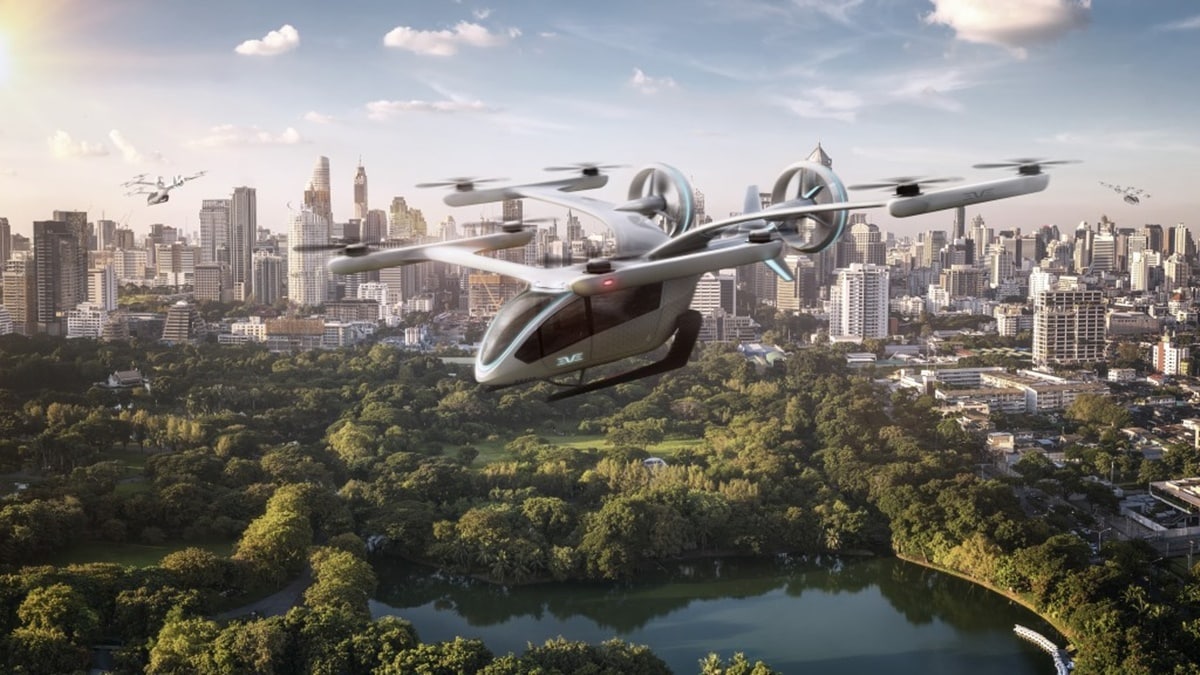 eVtol, o popular carro voador, ainda é protótipo e está em fase de testes