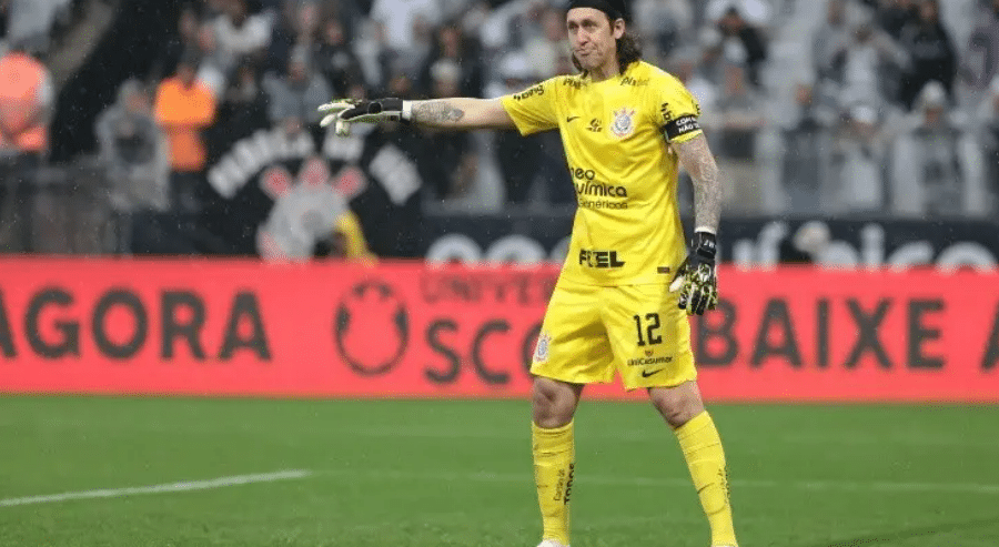 O famoso goleiro de futebol do Timão (Foto: Reprodução)