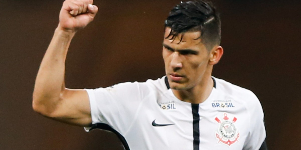 Balbuena com a camisa do Corinthians