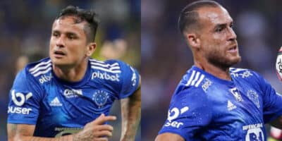 Edu e Pedro Castro são rebaixados e Cruzeiro fica em enrascada (Foto: Montagem HoraDoBenefício)