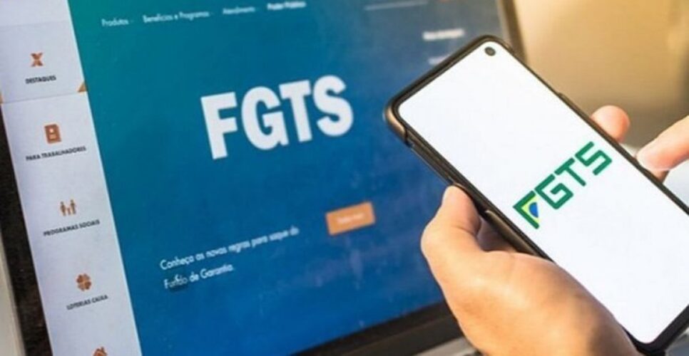 O FGTS pode ser acessado pelo app ou notebook no site (Foto: Reprodução/ Internet)