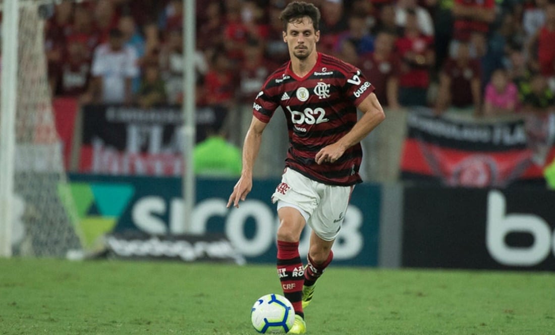 Rodrigo Caio em campo pelo Flamengo (Foto: Reprodução/ Alexandre Vidal/ Flamengo)