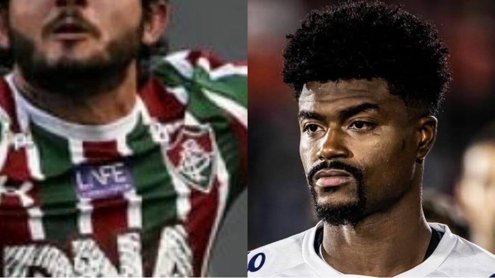 Ex-Fluminense e Bauermann do Santos (Fotos: Reprodução/ Instagram/ Montagem)