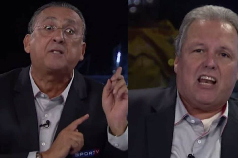 Galvão Bueno e Renato Maurício Prado já se desentenderam no passado (Foto: Reprodução)