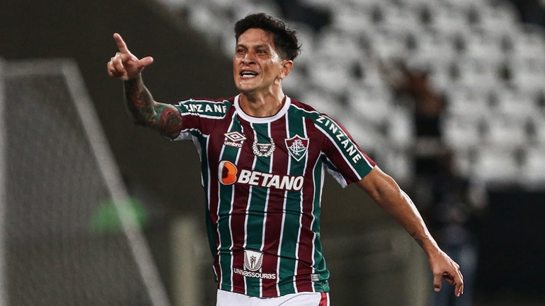 Germán Cano joga pelo Fluminense (Foto: Reprodução/ Fluminense FC)