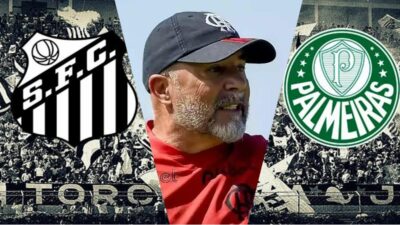 Imagem do post Sampaoli arranca peça-chave do Santos e torcida do Palmeiras pede astro que massacrou o Flamengo