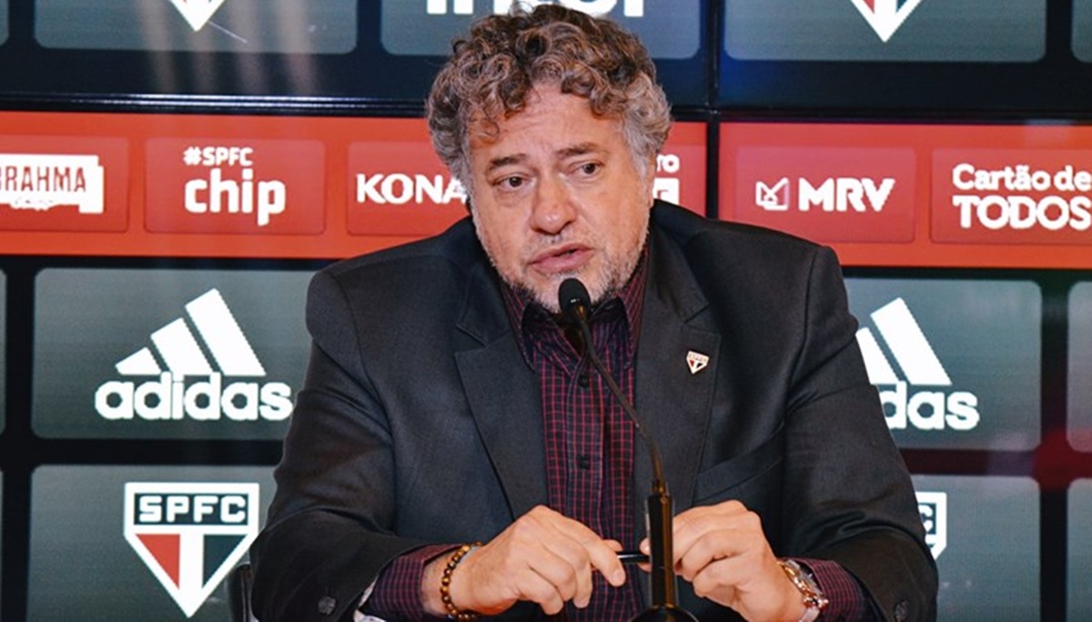 Julio Casares, presidente do São Paulo (Foto: Reprodução/ Érico Leonan/ SPFC)