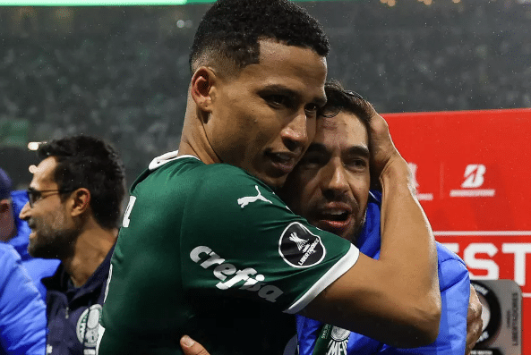 Abel Ferreira tem conversa sobre situacao de Murilo no Palmeiras (Foto: Reprodução)