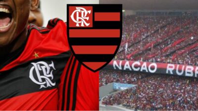 Jogador, ex-defensor do Flamengo, poderá trazer alegria a Nação Rubro Negra (Foto: Reprodução/ CRF/ Montagem)