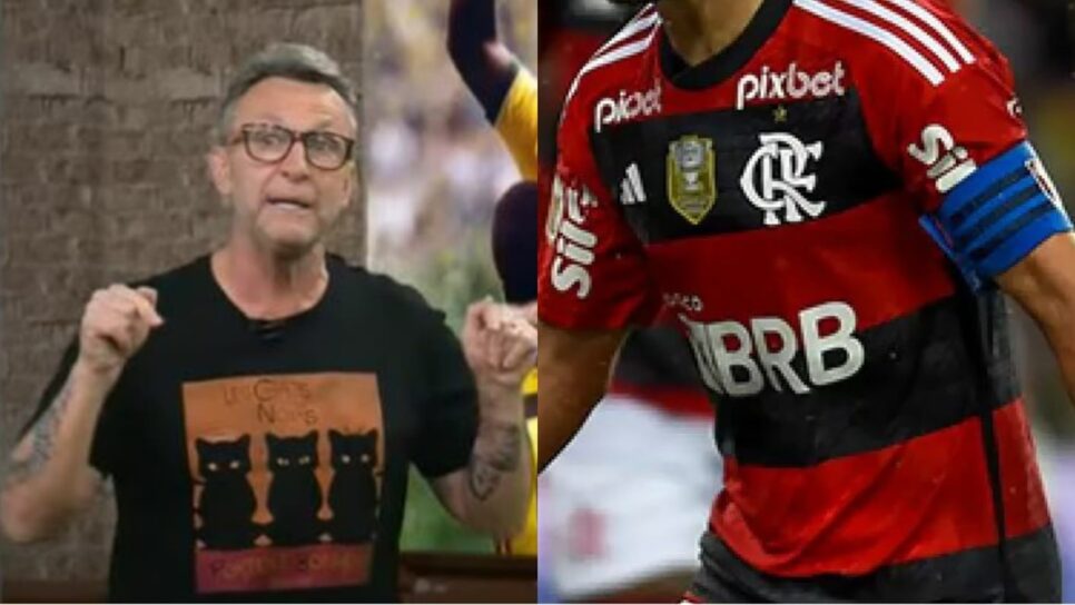 Neto fala sobre camisa 7 do Flamengo (Foto: Reprodução/ Dono daBola/ Band/ Marcelo Cortes/ Flamengo/ Montagem)