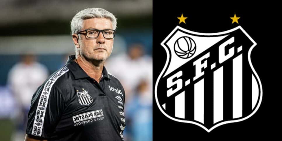 Odair Hellmann é técnico do Santos (Foto: Reprodução / Internet)