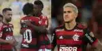 Jogadores do Flamengo, Bruno Henrique e Pedro (Foto: Reprodução / Internet)