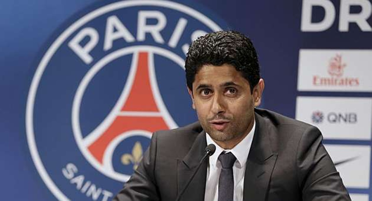 Nasser Al-Khelaifi, dono e presidente do PSG toma decisão sobre o clube de futebol praiano (Foto: Reprodução)