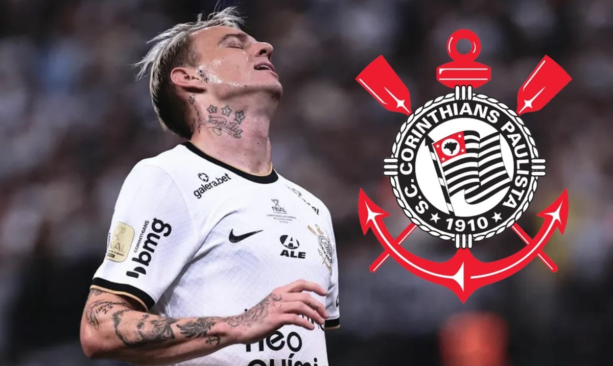 Róger Guedes é camisa 10 do Corinthians (Foto: Reprodução/ Ettore Chiereguini/ AGIF/ Montagem)