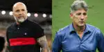 Sampaoli recebe mensagem de Renato e recado chama atenção (Foto: Montagem HoraDoBenefício)